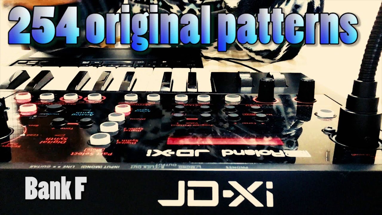 254 my original patches of Roland JD-Xi