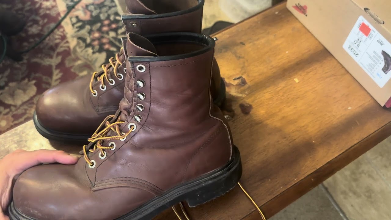 Redwing old 2233 vs 2533 super sole x comparison video part 1
