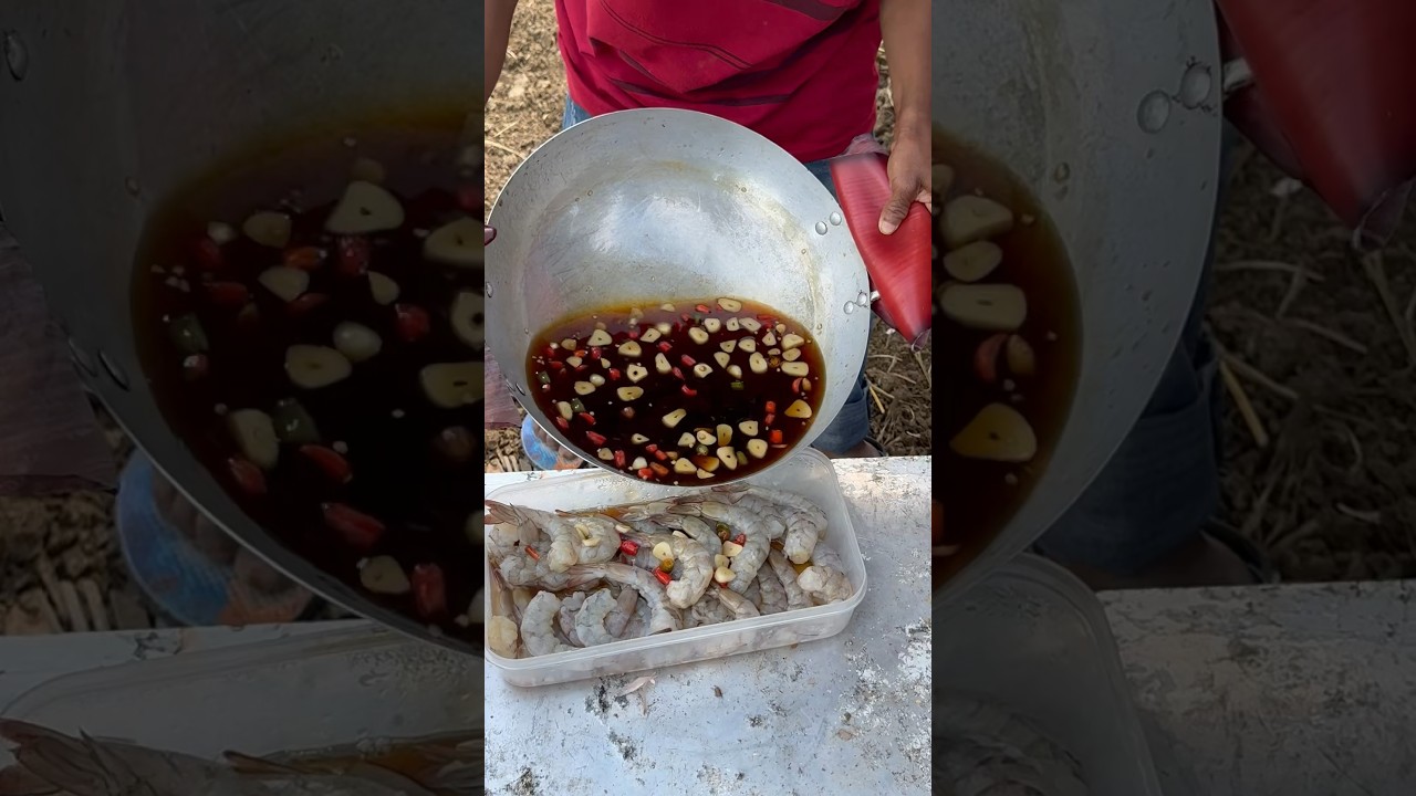 Soy Marinated Raw Shrimp 🍤 is a new Recipe cookbook of #masterlee |#viralvideo #satisfying #fypシ゚