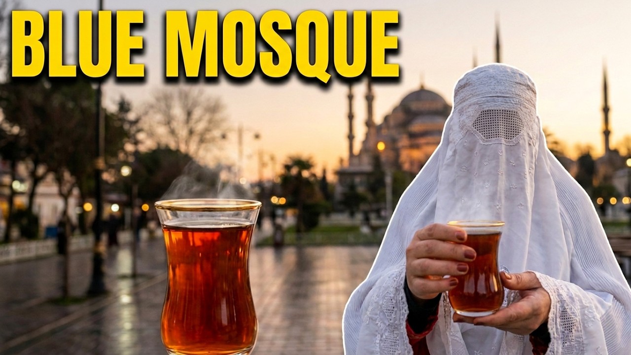 Humnay Pora din laga kar dhondaa Blue Mosque ko