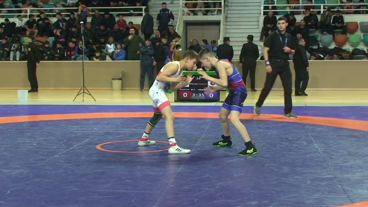 1/8 final GR - 38 kg: Əli Musayev - Raqif Məmmədzadə
