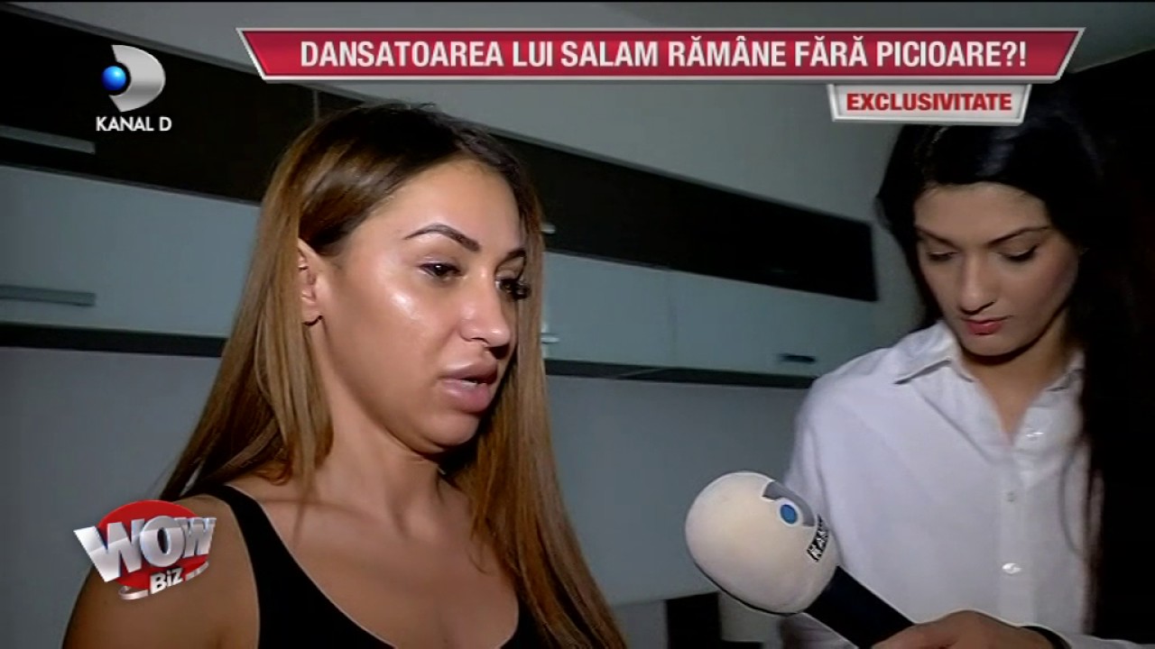 WOWBIZ (03.04.2017) - Denisa Despa, dansatoarea lui Salam, complicatii crunte dupa liposuctie!