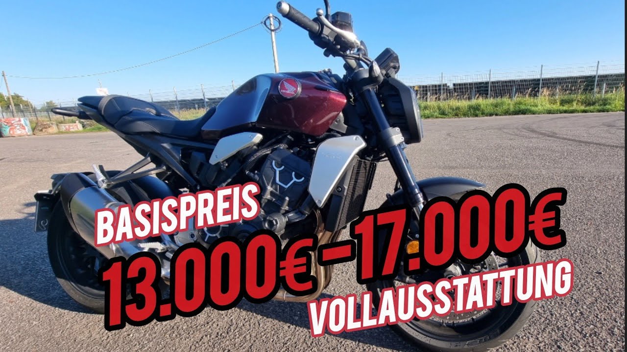 Die Honda CB 1000R die große Schwester der CB 650