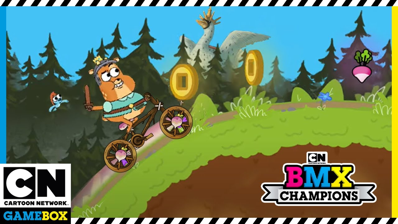 Mixed Shows Gameplay | BMX Champions - The Ivandoe Take Over | Cartoon Network GameBox
