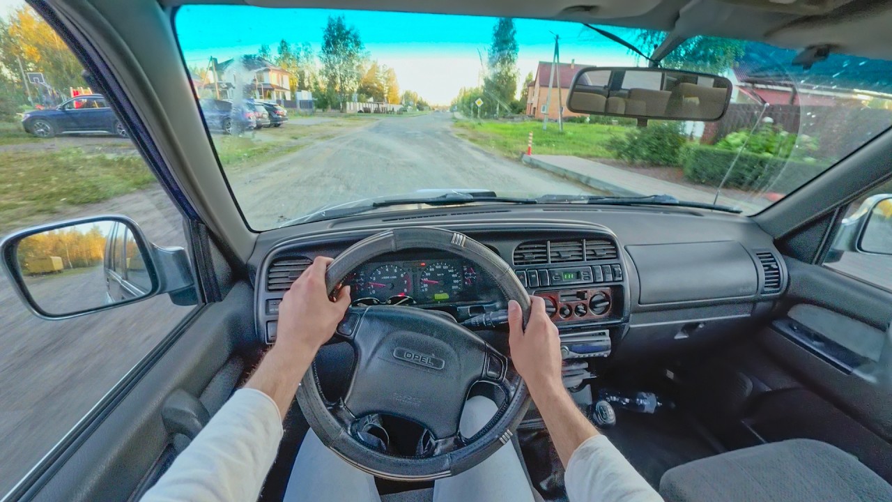 Test-Drive on a Isuzu Trooper II Rest 3.5 MT (215 hp) - An old reliable Japanese SUV - POV Drive