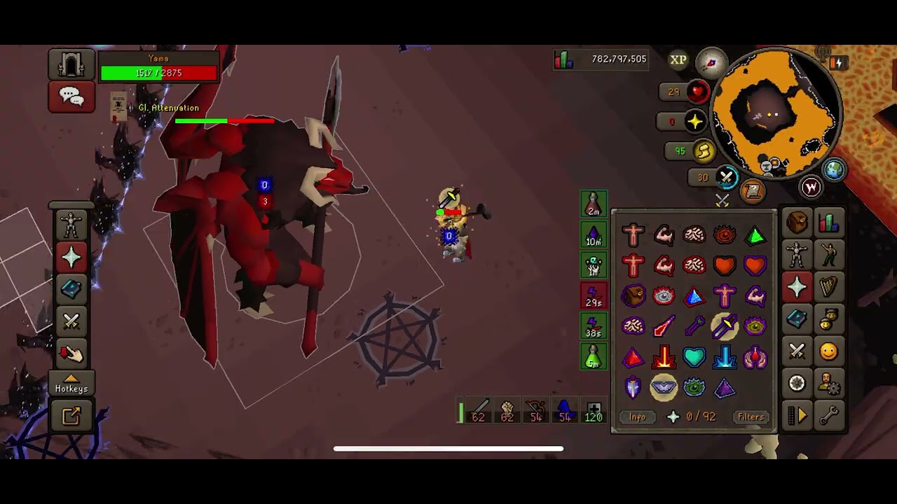 Yama Contract of Glyphic Attenuation Mobile (Elder Maul/Abyssal Bludgeon)