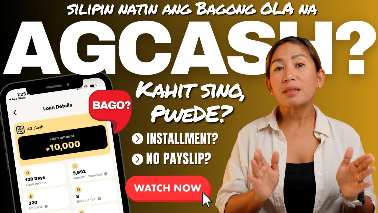 Silipin Muna ang Bagong AGCash, Pwede Daw Kahit Unemployed?