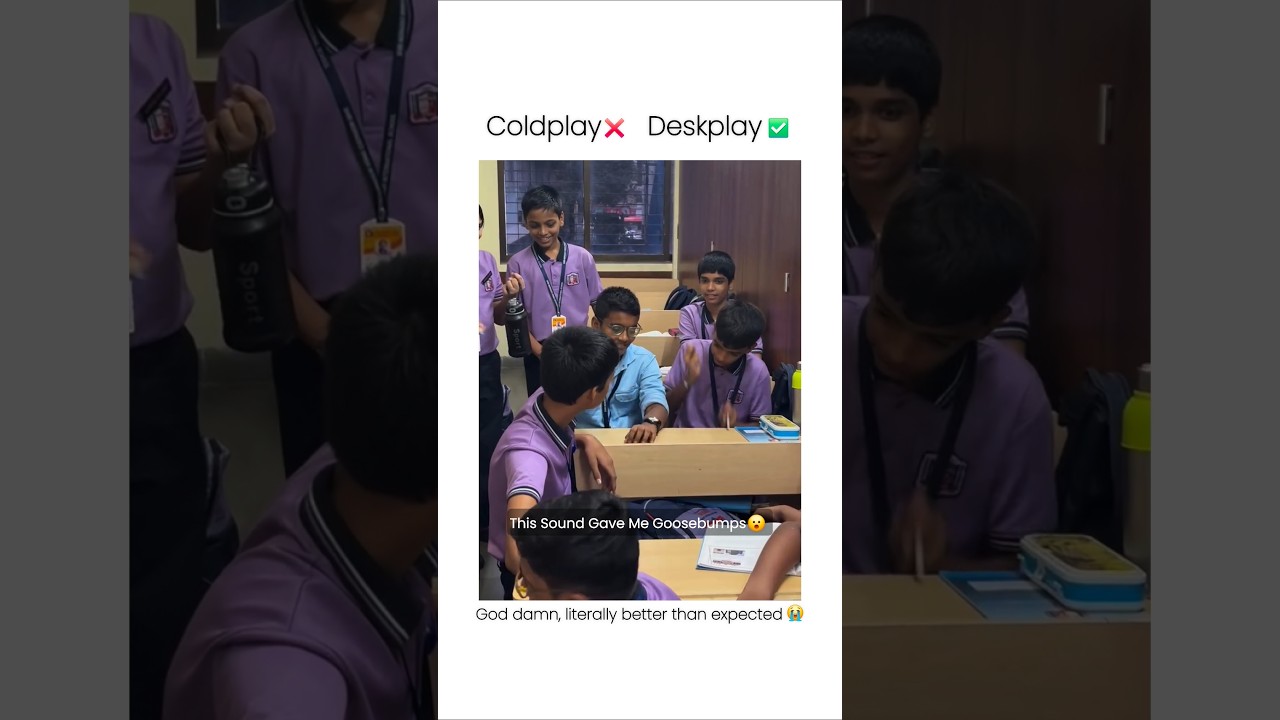 This Sound Gave Me Goosebumps || Deva Shree Ganesha || Little School Students x Real Voice