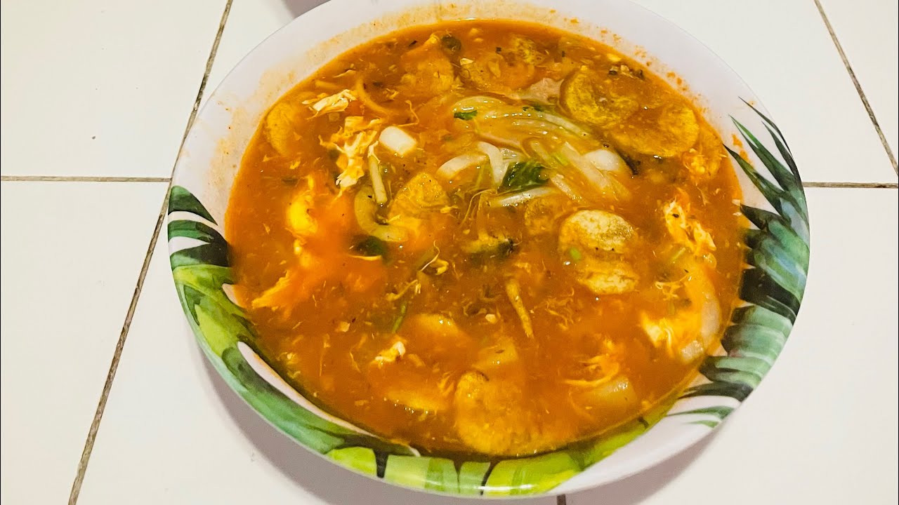Una Deliciosa y Fácil de Hacer, Sopa de Sardina 🥣