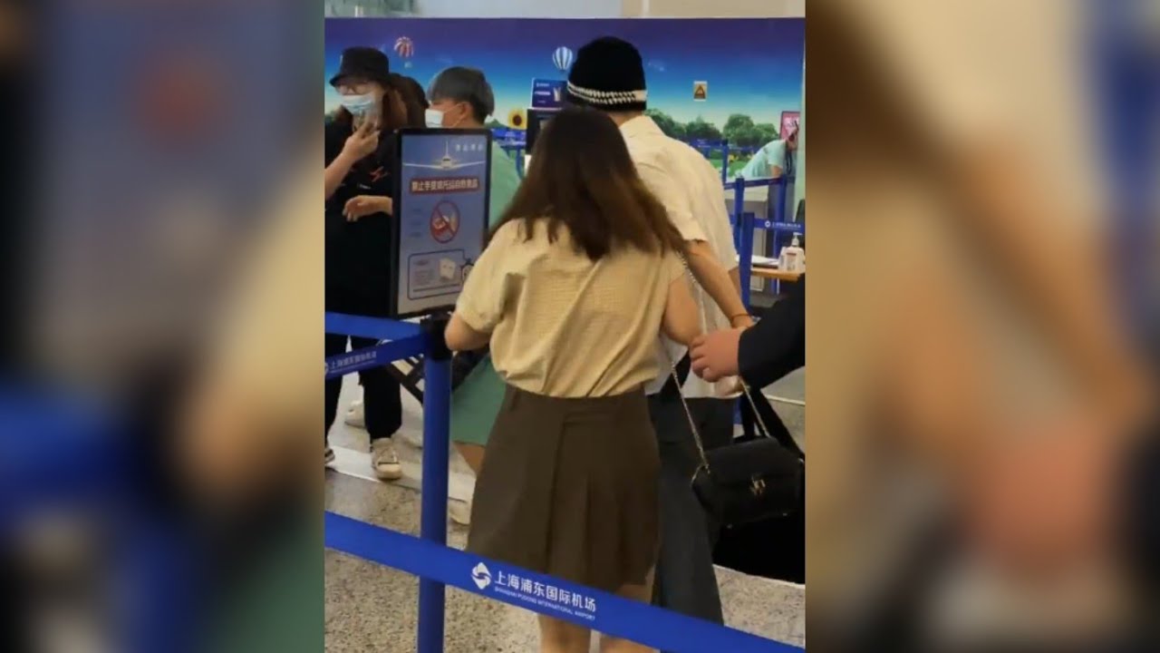 Jackson Wang Fast 'Fencing Move' to Save a Girl at Airport