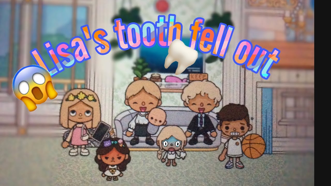 Lisa’s tooth fell out 🦷😱😡