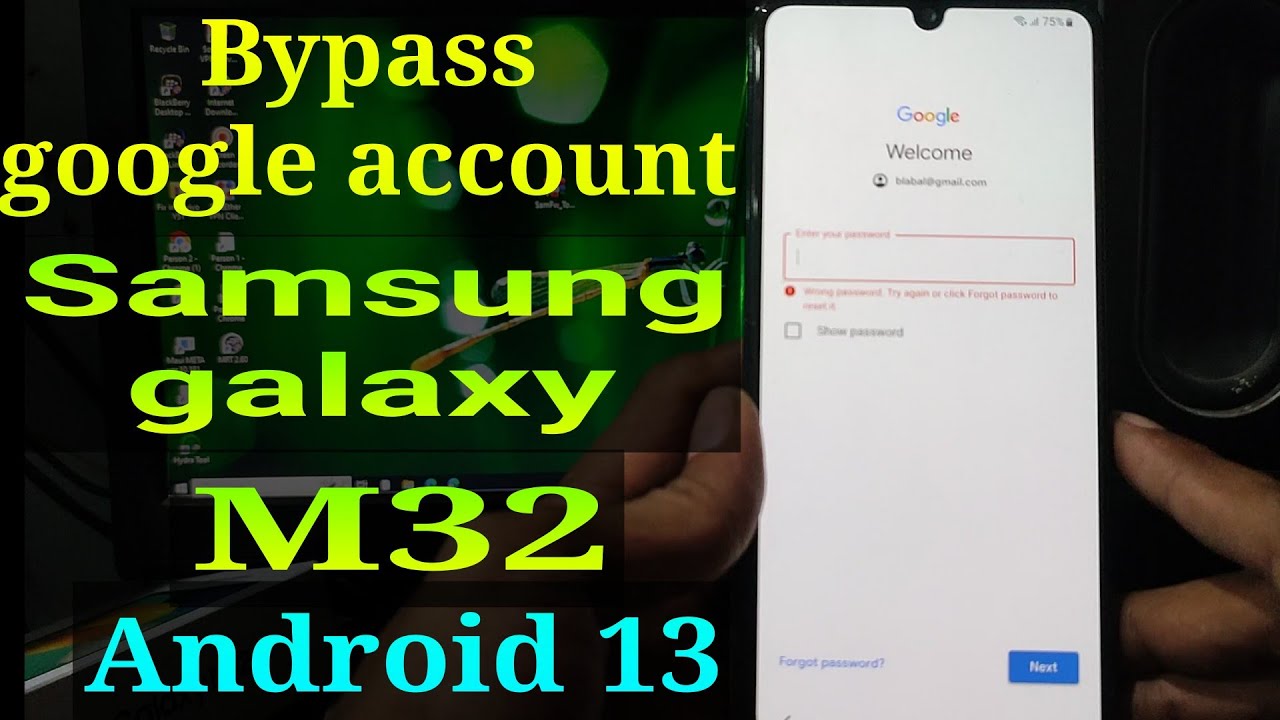 Frp Bypass Samsung M32 || Samsung M32 Lupa akun google