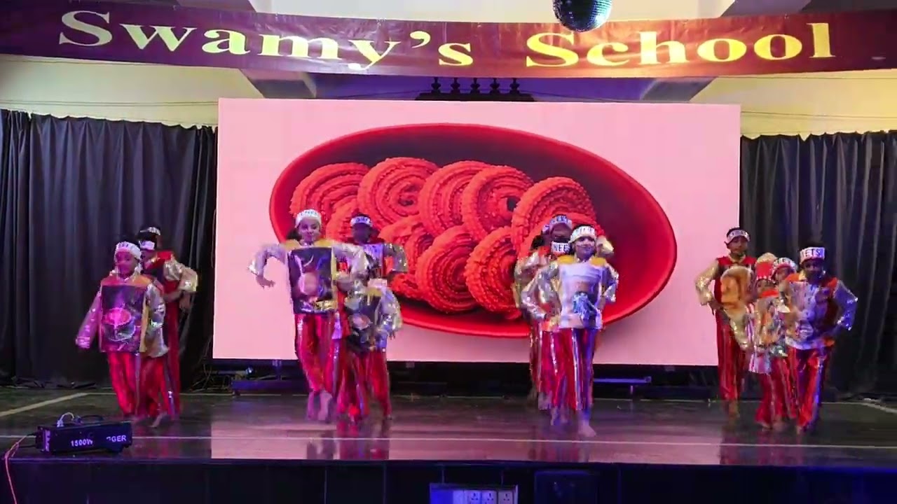 Inba performing in Annual day