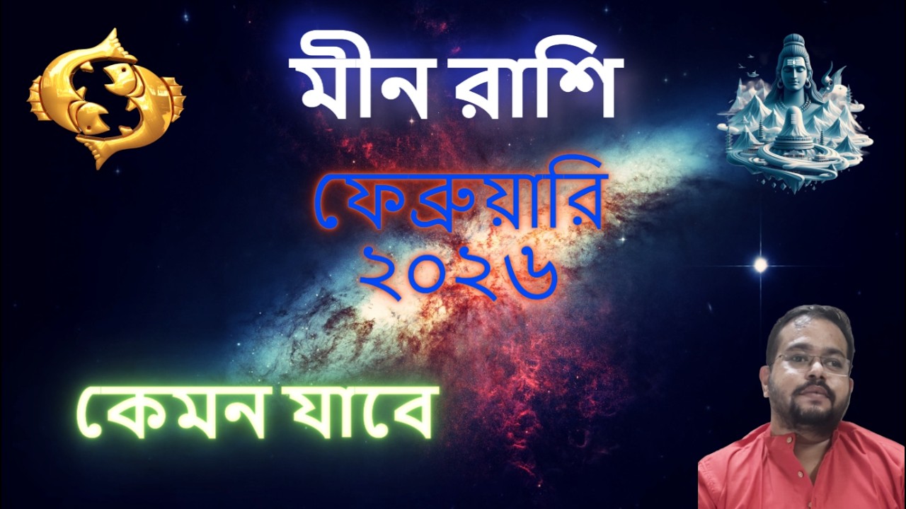 Pisces February 2026 Transit & Prediction || মীন রাশি ফেব্রুয়ারি ২০২৬ – কেমন যাবে