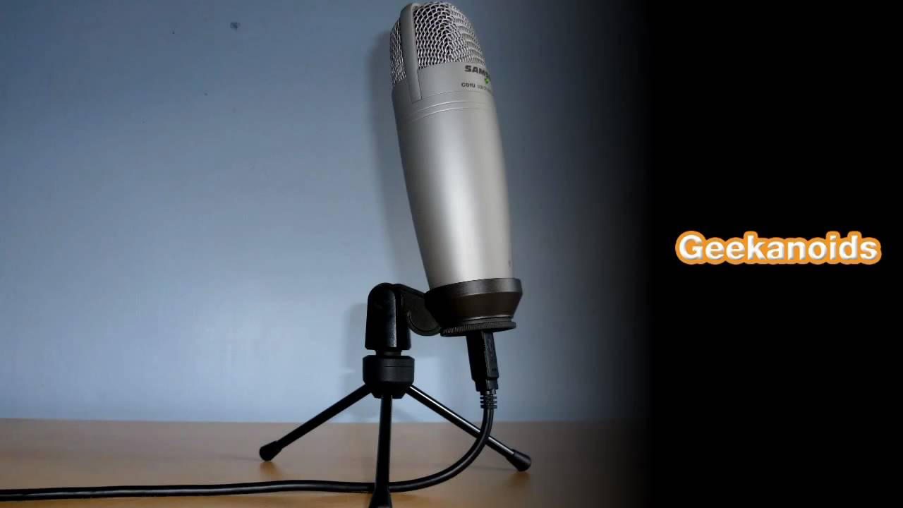 Samson C01U USB Condenser Microphone Unboxing & Review