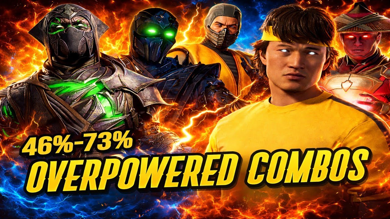 60 OVERPOWERED COMBOS YOU SHOULD MASTER IN MORTAL KOMBAT 1! (INSANE COMBOS)