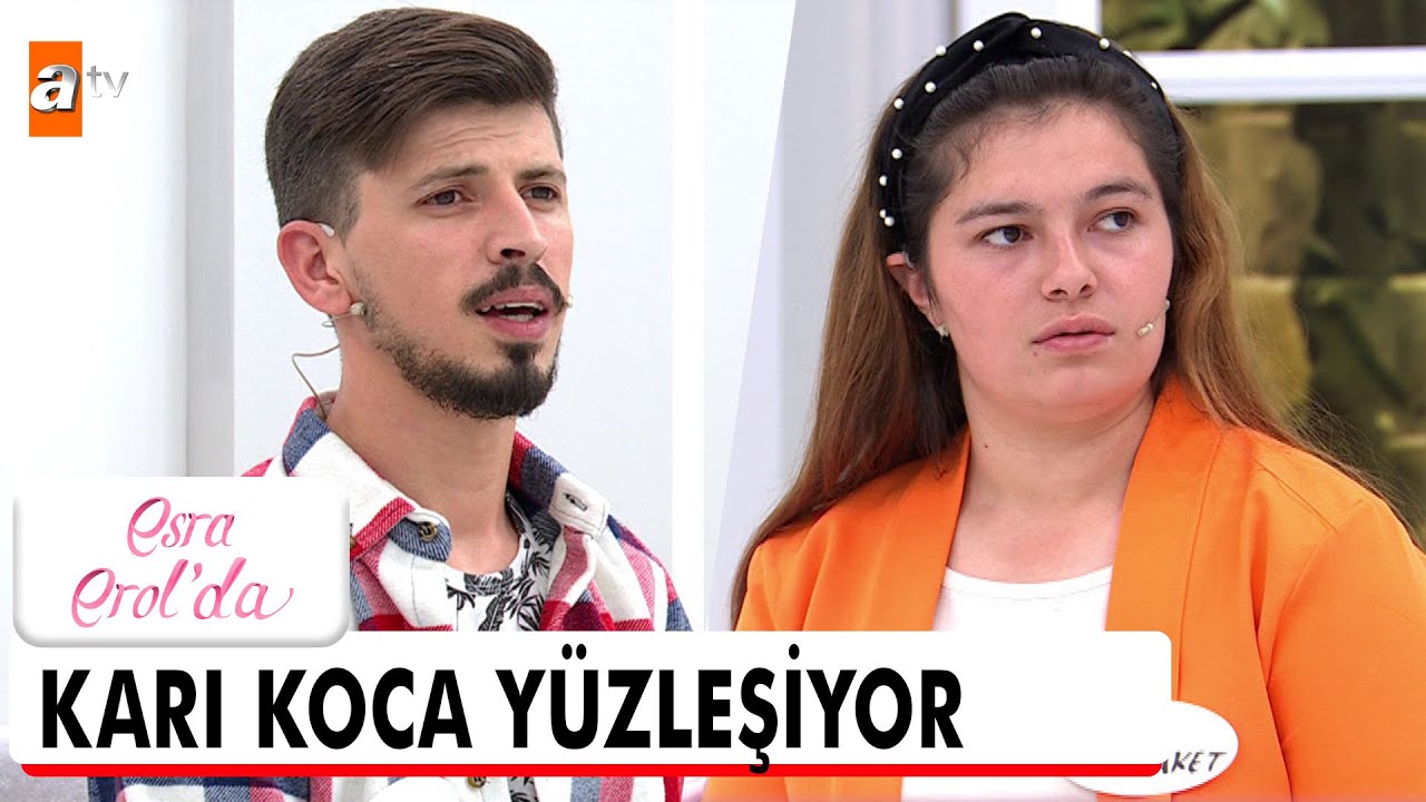 Karısından dayak yediğini söyleyen Mahmut, eşiyle karşı karşıya - Esra Erol'da 8 Nisan 2024