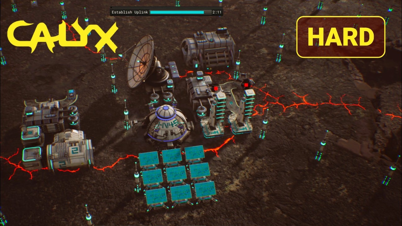 Calyx Campaign - Connecting - Volcanic Rift - Hard Difficulty