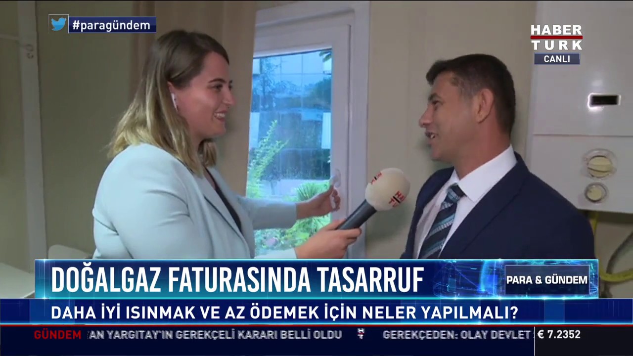 Doğalgaz faturasında tasarruf