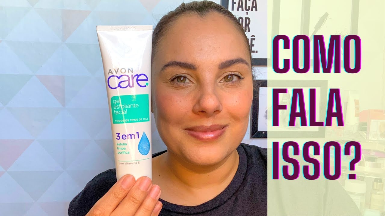 GEL ESFOLIANTE FACIAL 3 EM 1 AVON CARE