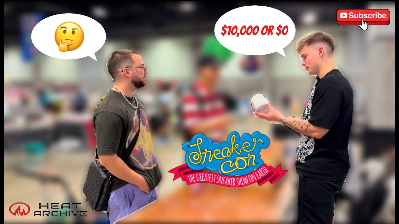 CRAZY COIN FLIPS AND CASHING OUT OVER $100,000 AT SNEAKER CON LA