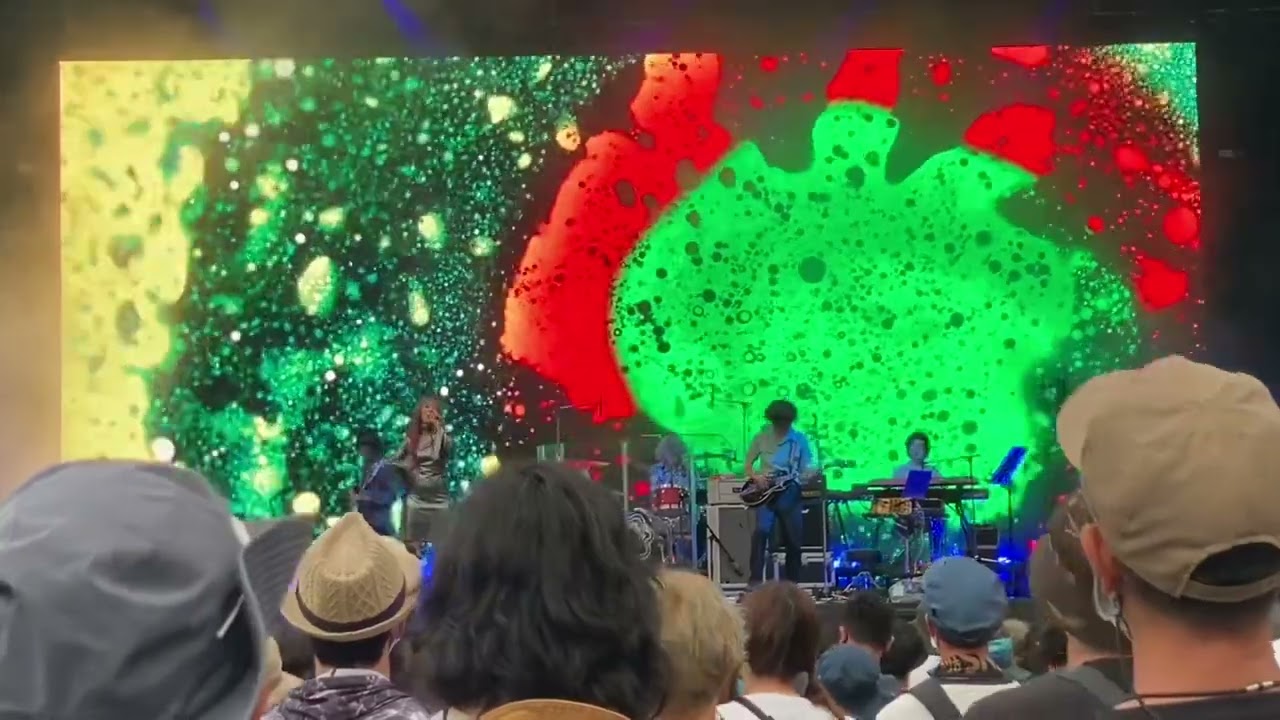 Fujirock festival 2022 GLIM SPANKY