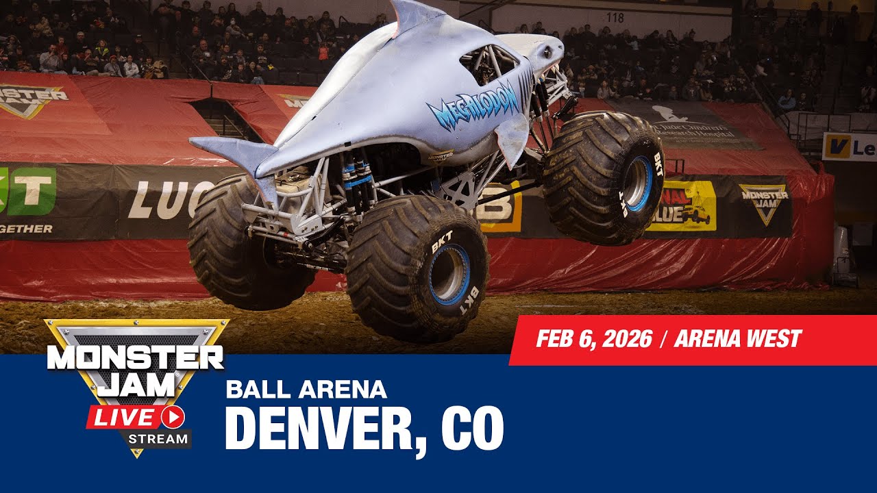 Monster Jam: Denver, CO - 1 (Full Event) | Feb 6, 2026 | Arena West