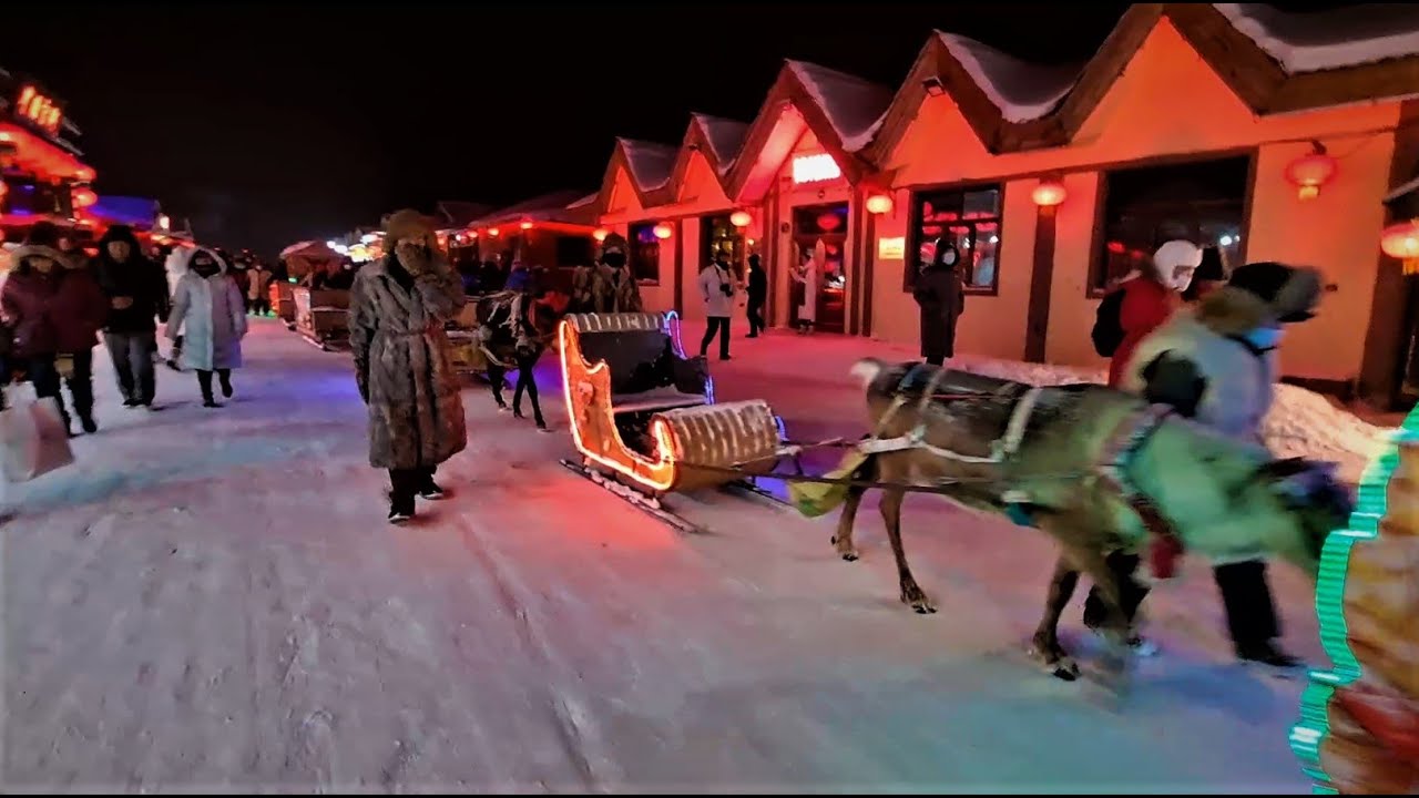 Trip to Harbin and Snow Village (China)