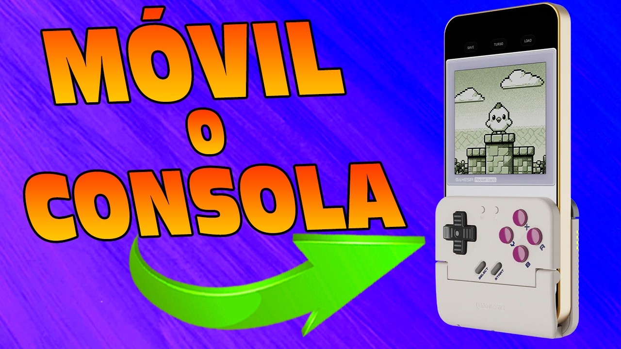 Convierte tu móvil en una GAME BOY con este accesorio GAMESIR POCKET TACO