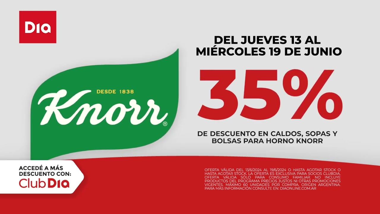#OfertaDia: del Jueves 13 al Mi&eacute;rcoles 19 de Junio