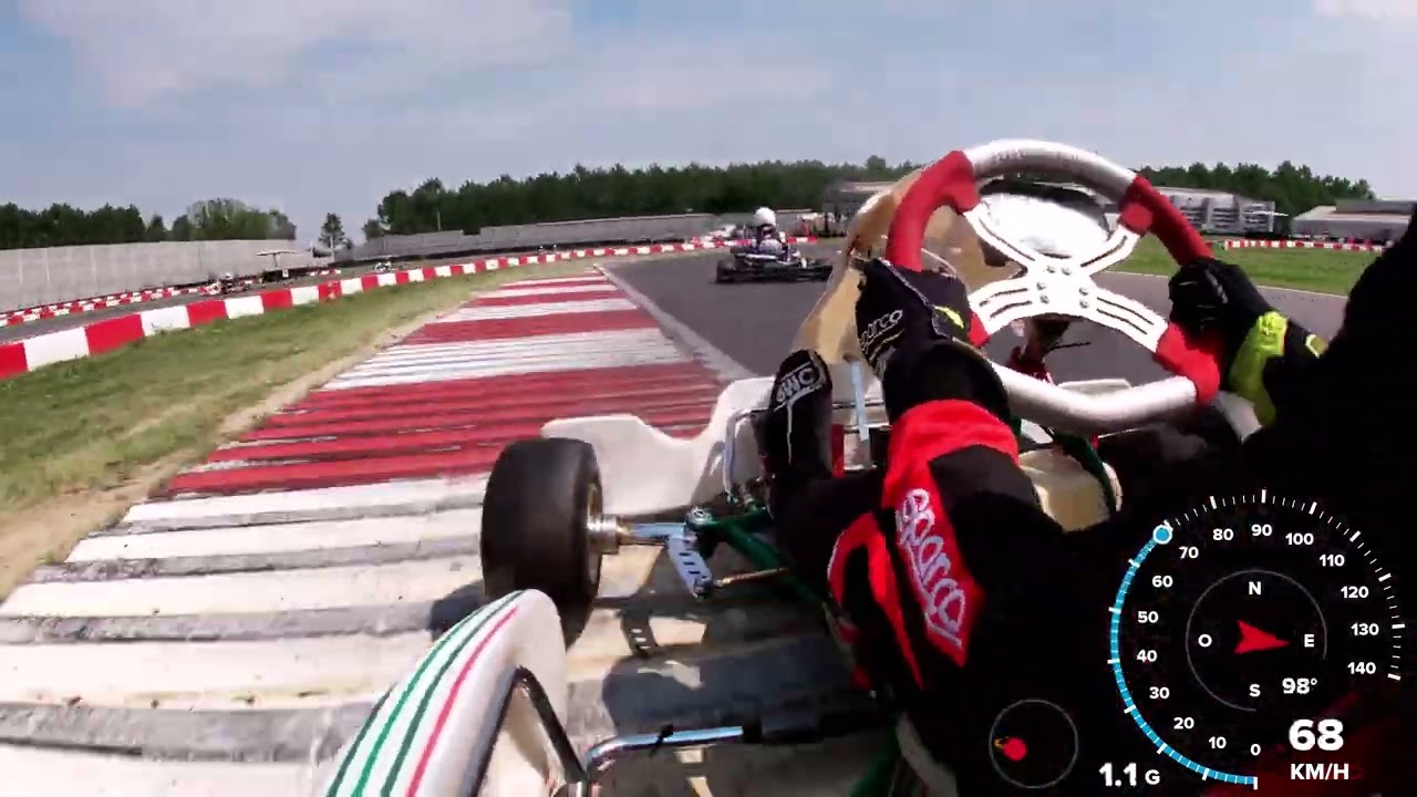 Cremona: onboard racing kart test pre-campionato italiano 07 Maggio 2023