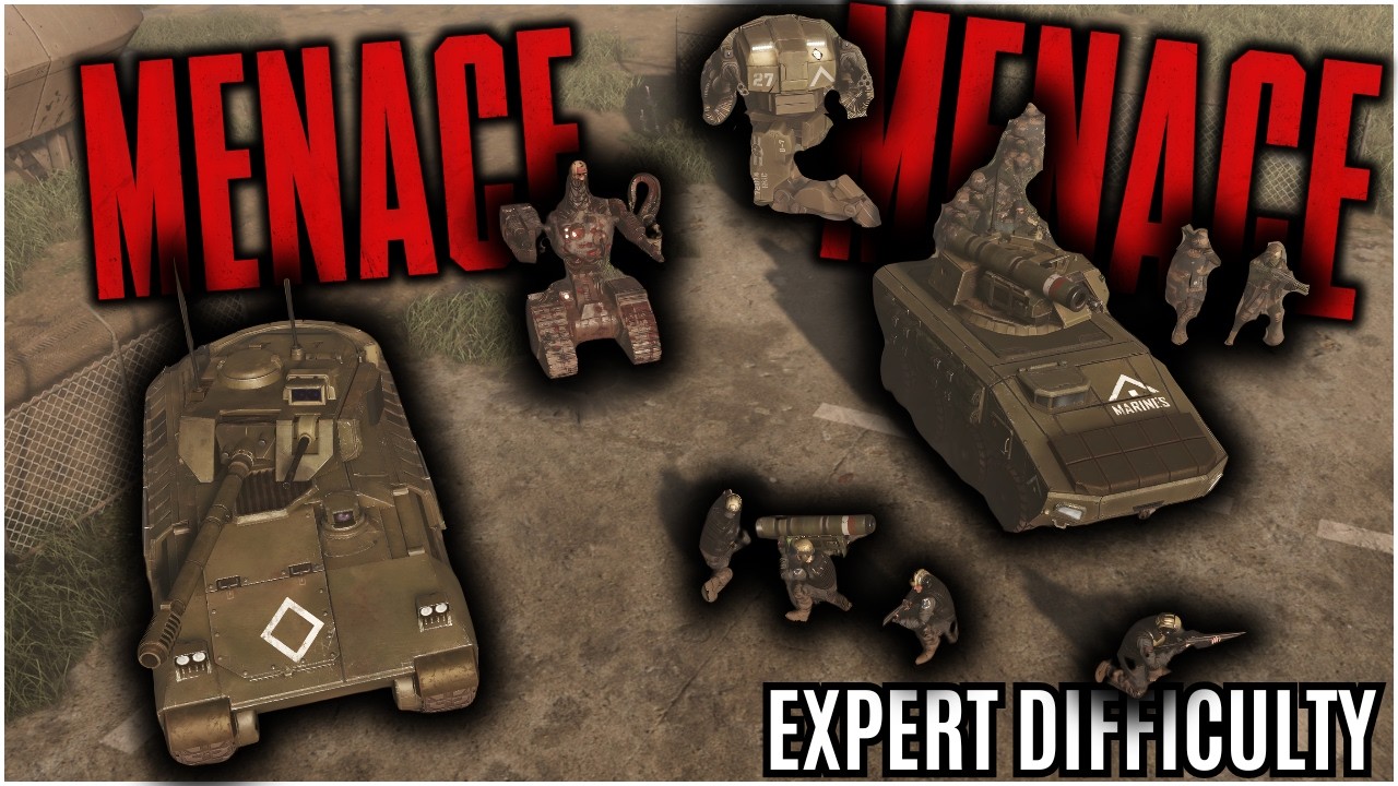 Holding A Guncrawler Hostage For Photos! | MENACE | Expert Difficulty!