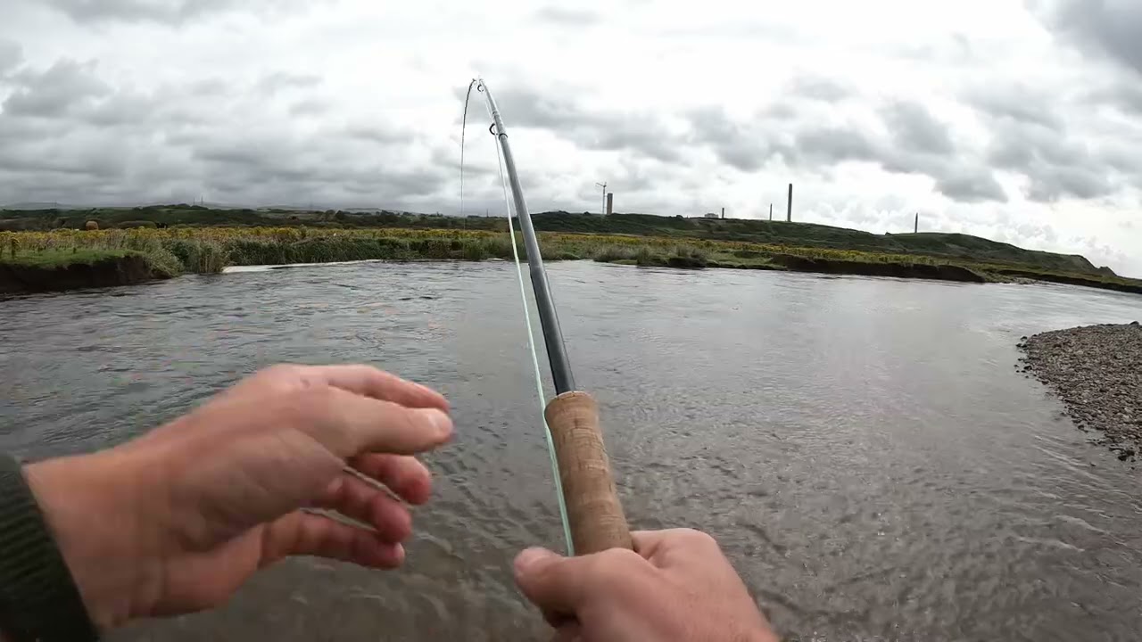 Double figure salmon caught on guideline LPX switch rod
