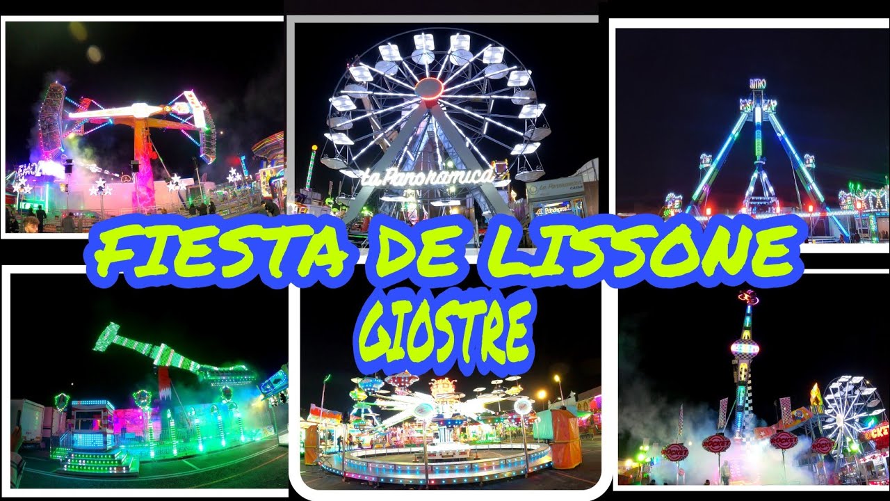 La Mejor FIESTA DE LA BRIANZA LISSONE MB2021(GIOSTRE) FESTA PATRONALE,LUNA PARK PIÙ GRANDE