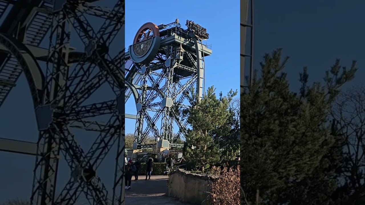 Baron 1898 #efteling Dive #rollercoaster - Watch the #POV on our channel! #themepark #amusementpark