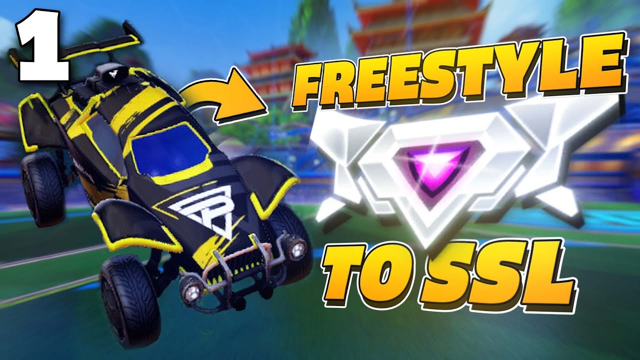 JE FREESTYLE EN 1VS1 JUSQU'AU SSL ! &Eacute;PISODE 1 (ROCKET LEAGUE FR)