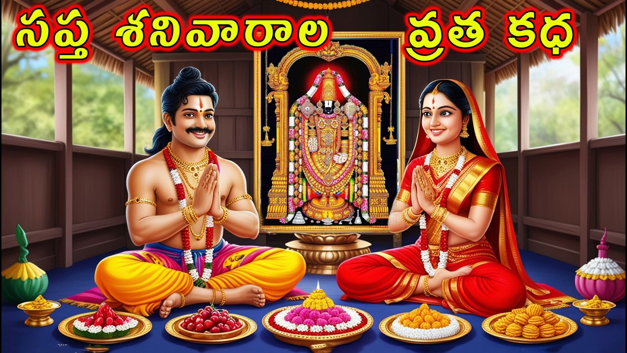 సప్త శనివారాల వ్రత కథ|వేంకటేశ్వర స్వామి 7 శనివారాల వ్రత కథ|Sapta Shanivara Vratha Katha in Telugu
