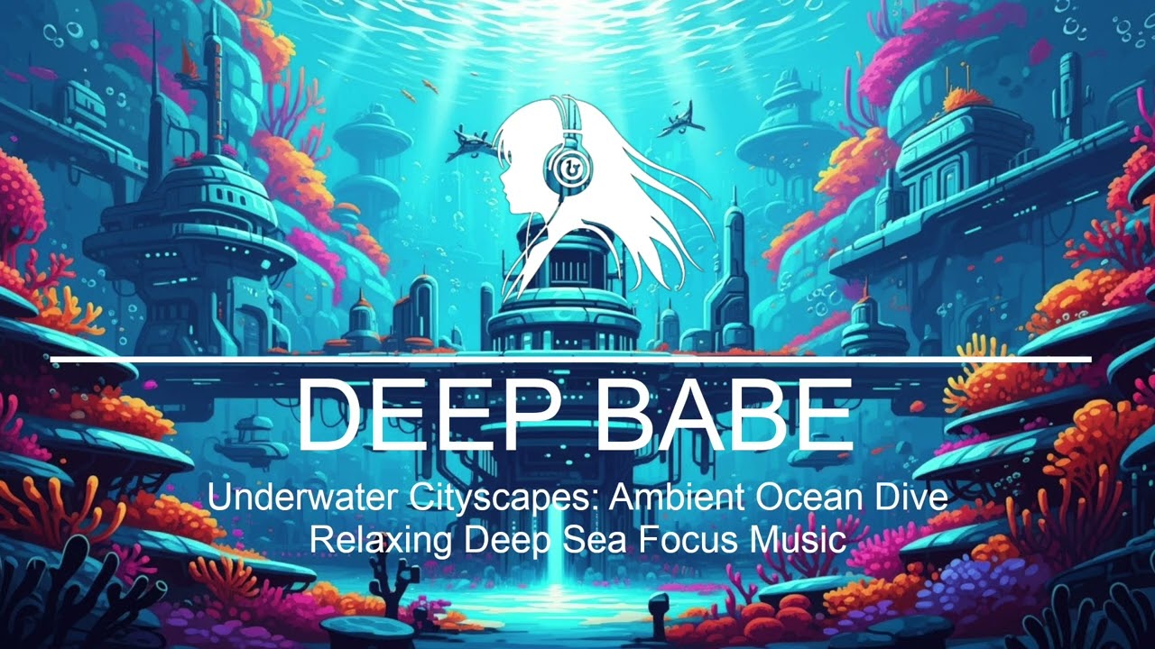 🌊 Underwater Cityscapes: Ambient Ocean Dive 🐠 | Relaxing Deep Sea Focus Music #ambientocean #deep