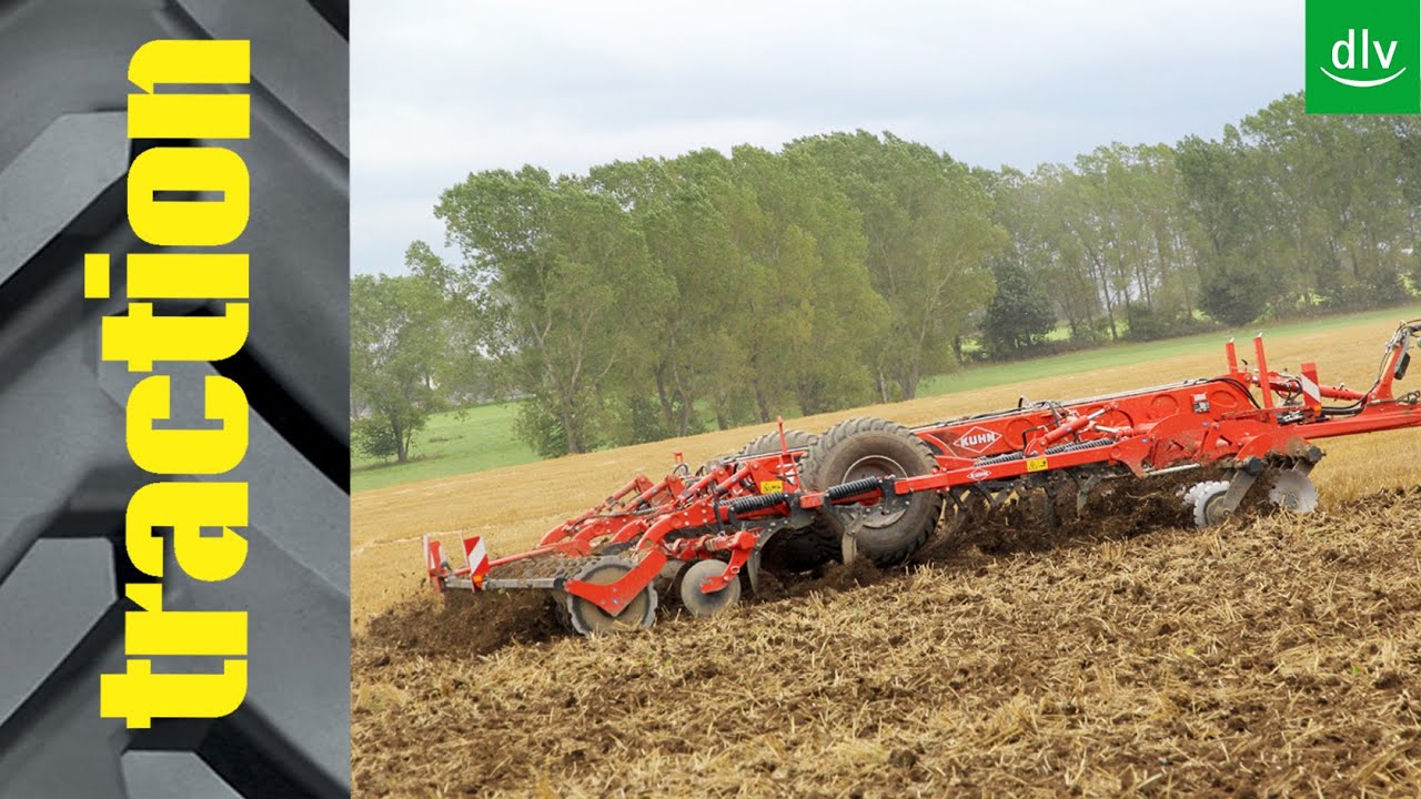 Kuhn Performer 5000 mit John Deere 9510R in der traction Arbeitsprobe.
