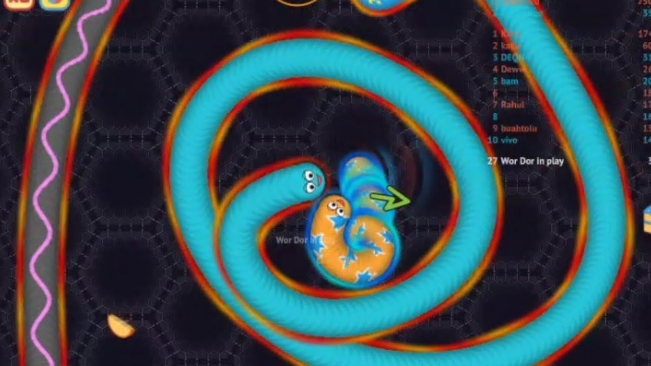 Wormate.io 2021 in Gameplay 2 teams