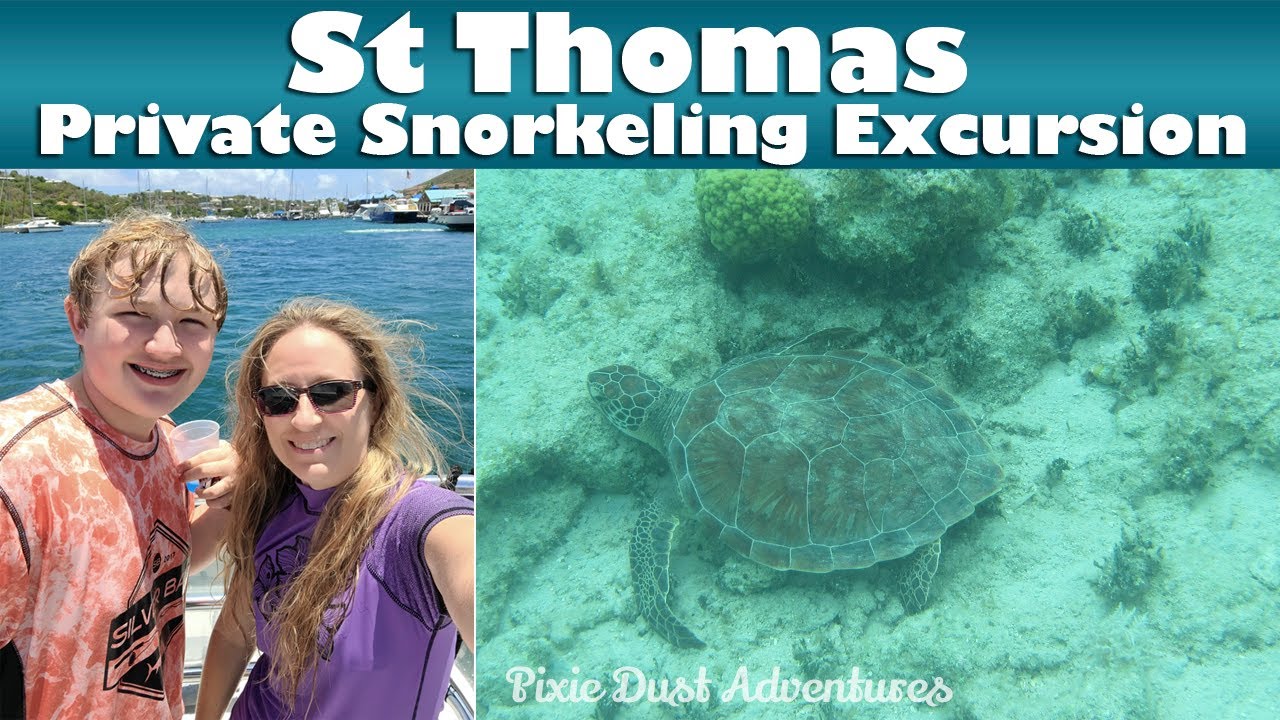 St Thomas Snorkel Boat Excursion 🧚 Pixie Dust Adventures