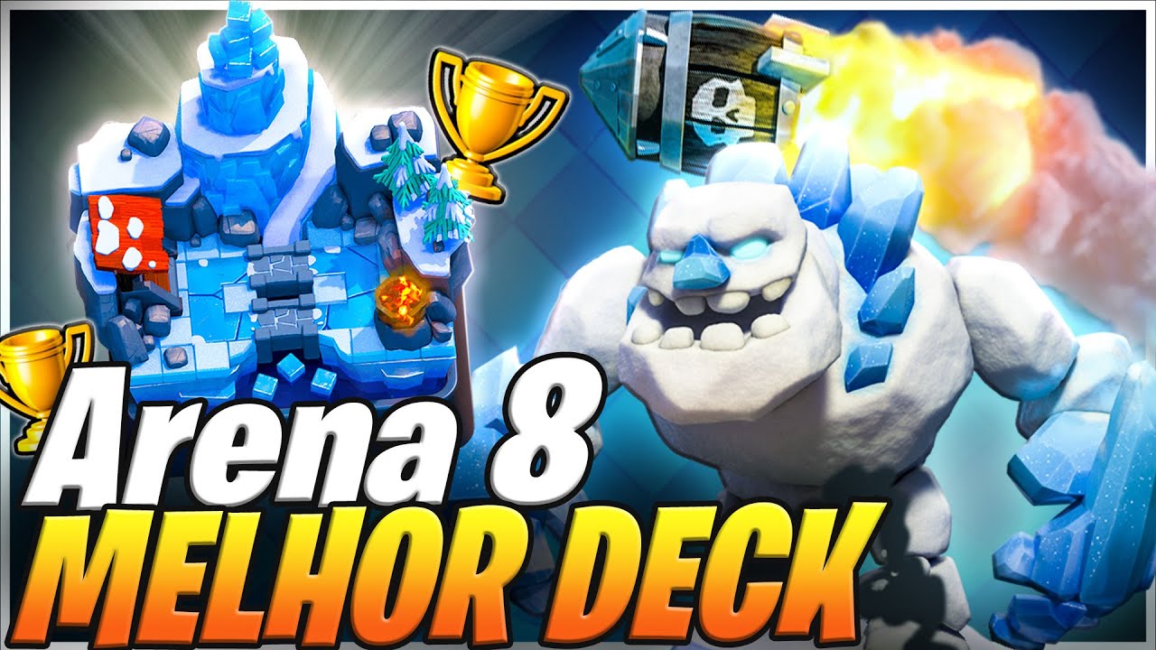 MELHOR DECK ARENA 8 PICO CONGELADO