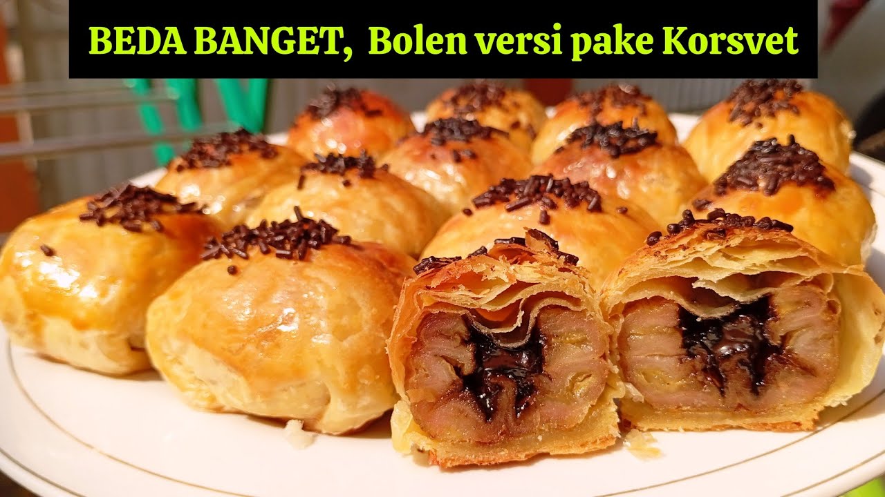BARU NYOBA RESEP BOLEN PAKE KORSVET TERNYATA SE-BERLAPIS-LAPIS INI