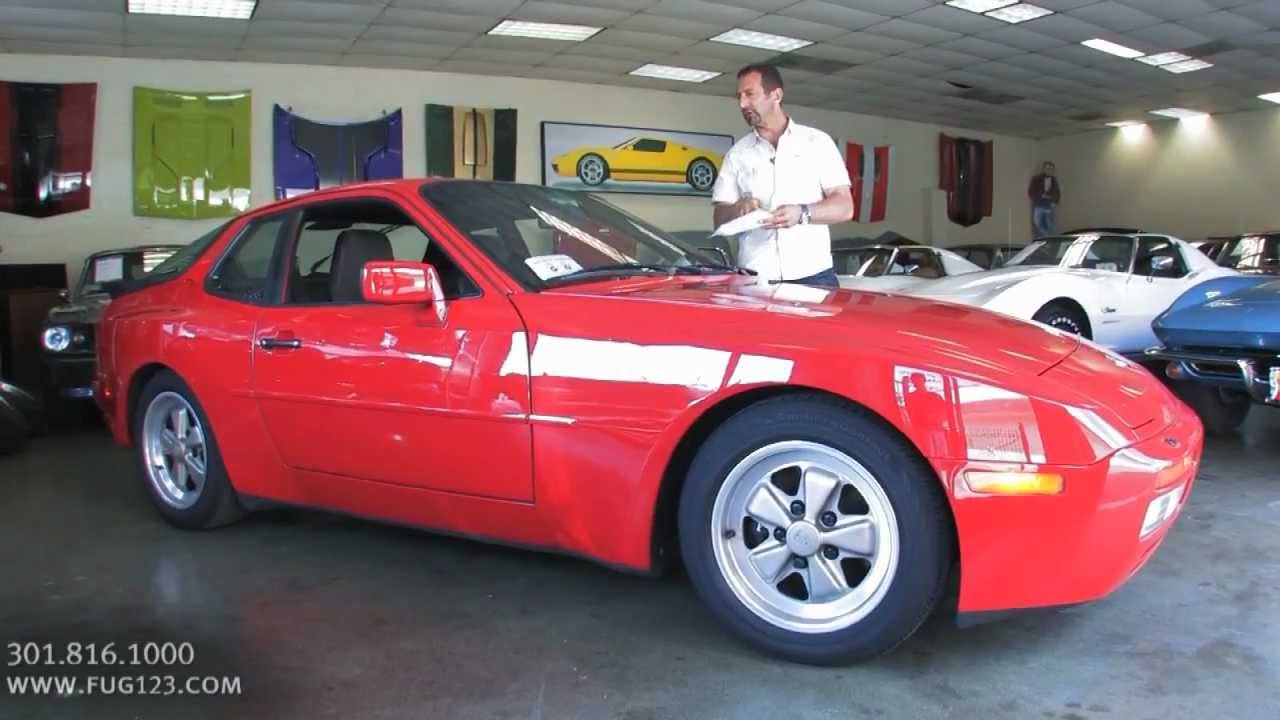 1986 Porsche 944 Turbo for sale with test drive, driving sounds, and walk through video