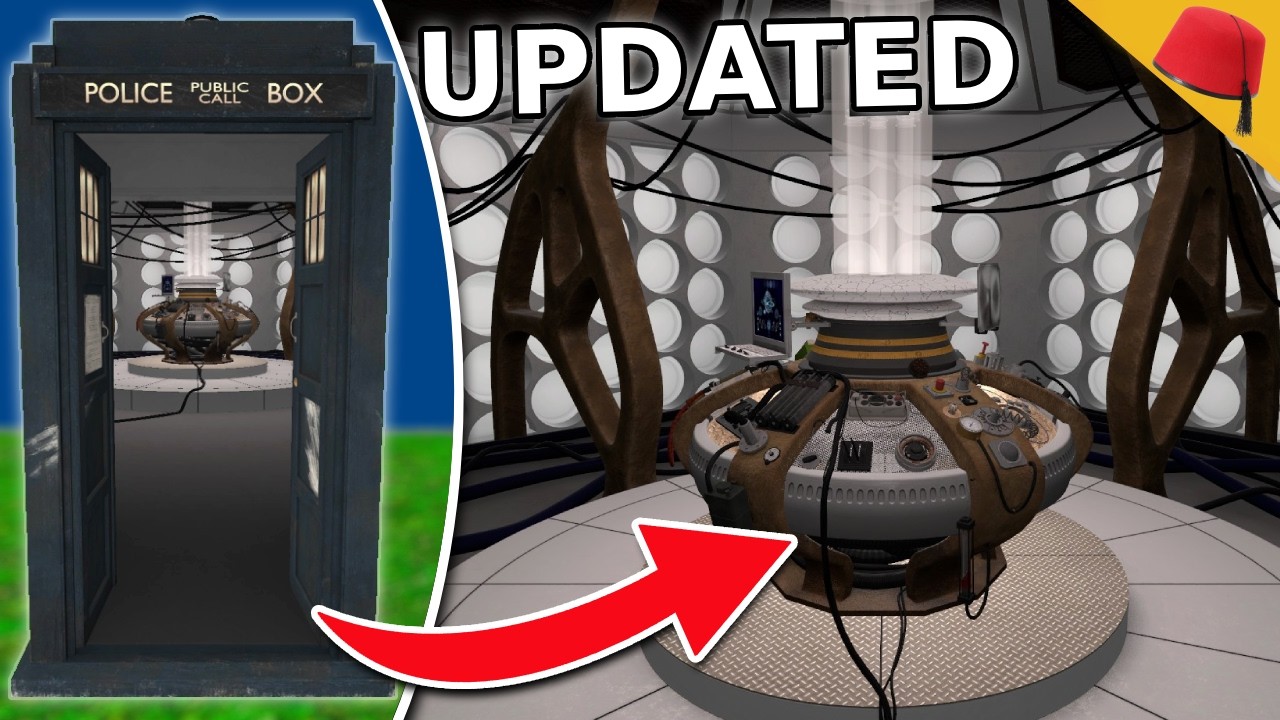 The UPDATED Gmod War Doctor’s TARDIS Is INCREDIBLE