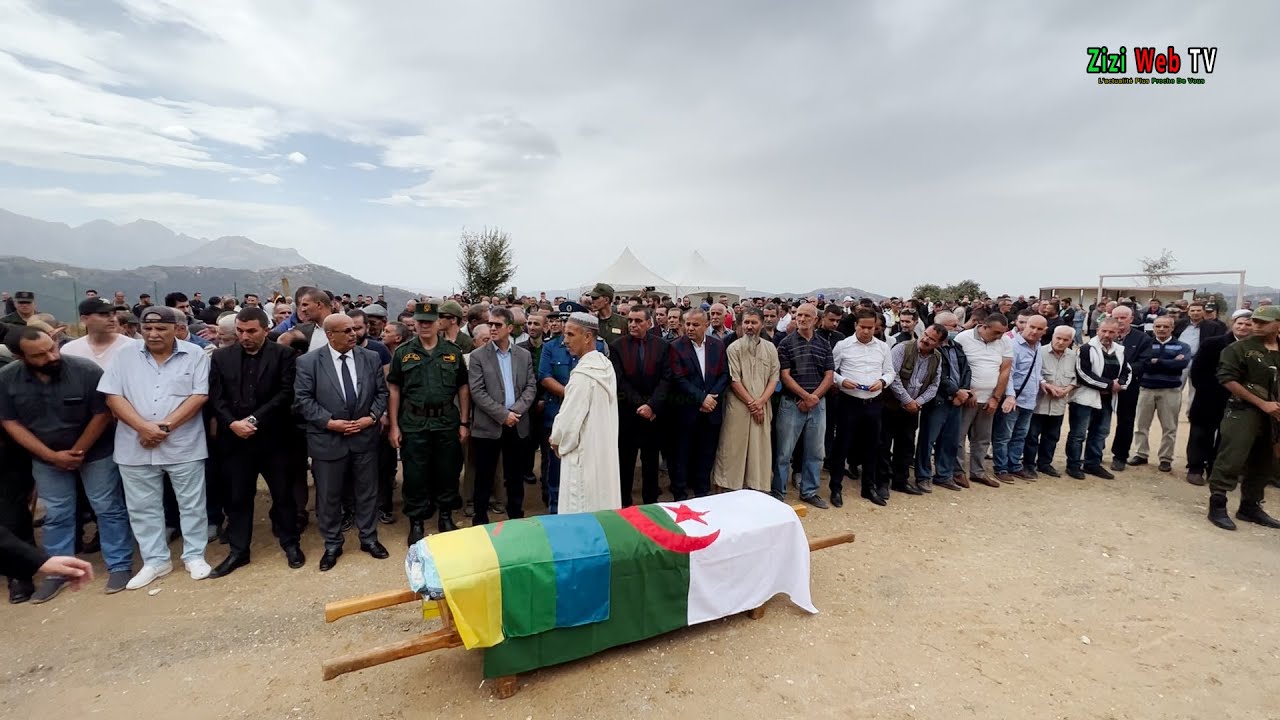 Mehana Boudinar Accompagné Vers Sa Dernière Demeure à Yatafen à Tizi-Ouzou … Les Détails …