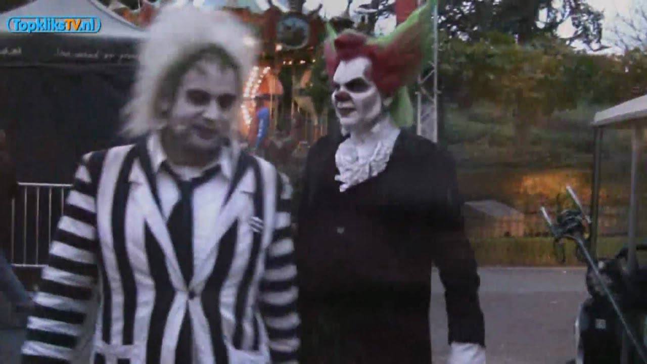 Eddie, Beetlejuice & Gravedigger backstage Halloween Fright Nights 2009