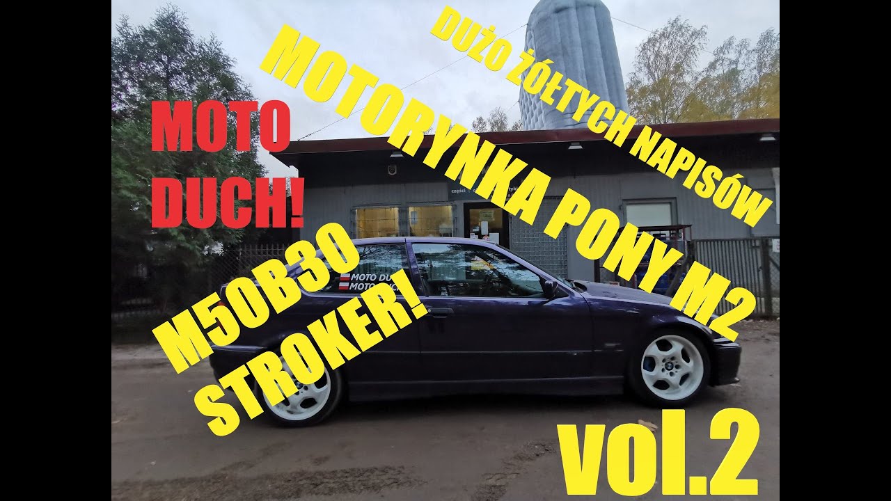 MOTO DUCH vol2 BMW M50B30 STROKER SYMULATOR JAZDY MOTORYNKĄ !