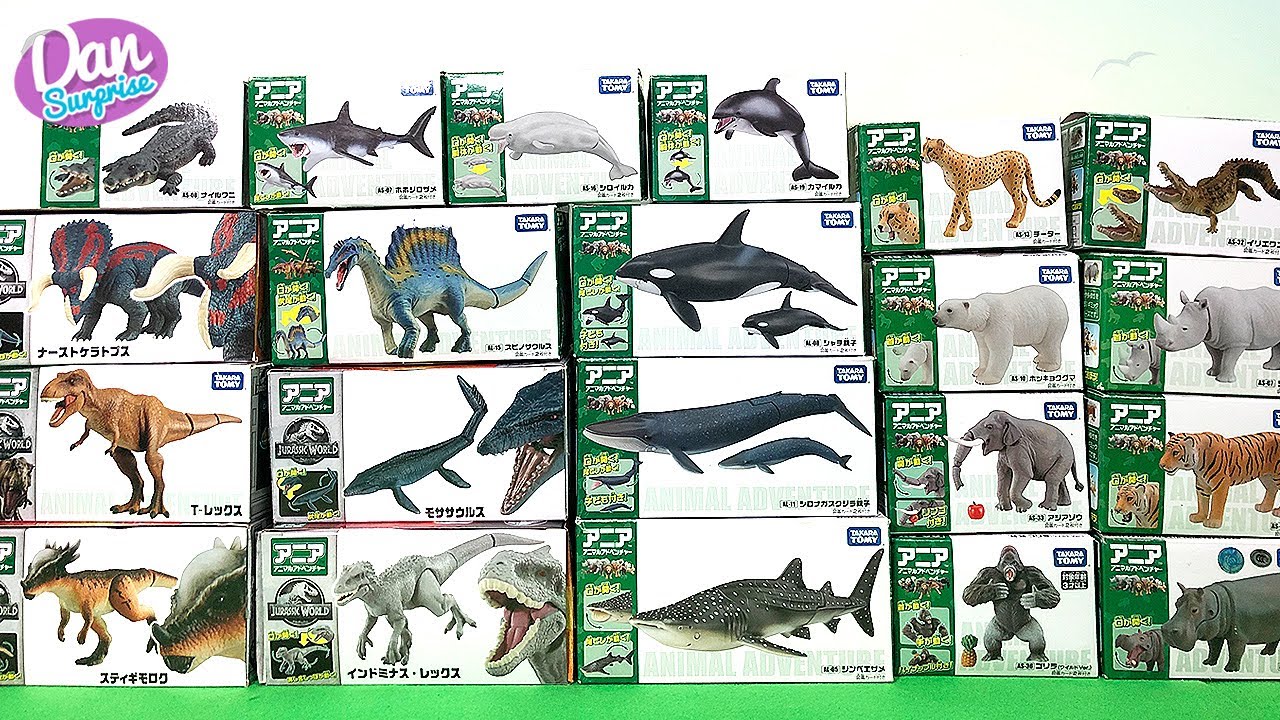 25 Amazing Jurassic World Dinosaurs Toys, Animals and Sea Animals Toys Collection