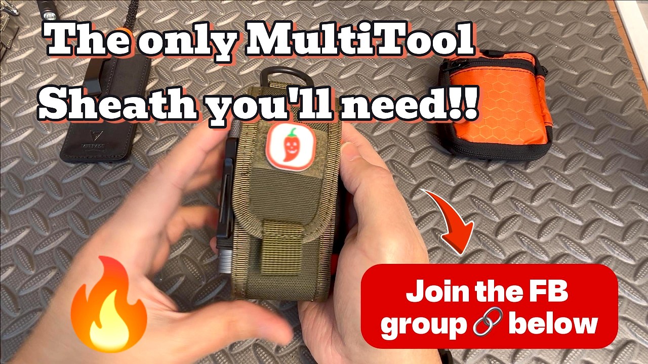 The only MultiTool Sheath you'll need! 🥳